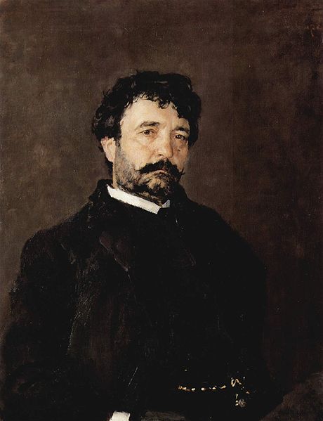 Valentin Serov Portrat des italienischen Sangers Angelo Masini